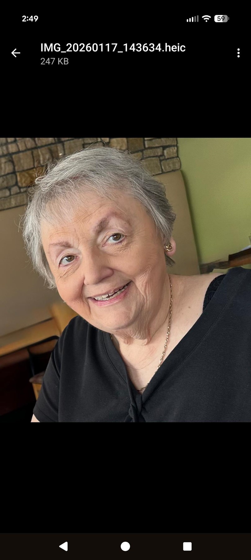 Obituary of Dolores M. Rieber