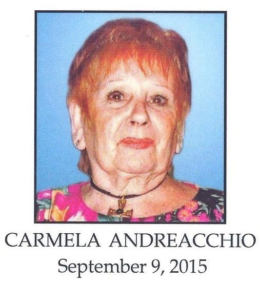 Obituary of Carmela Masula Andreacchio