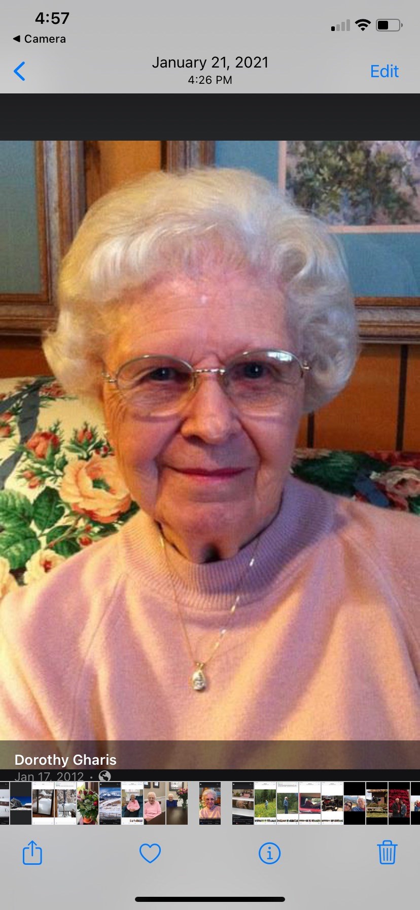 Obituary of Dorothy Loretta Gharis