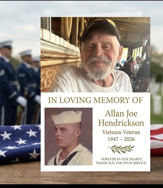 Obituary of Allan "Joe" Hendrickson