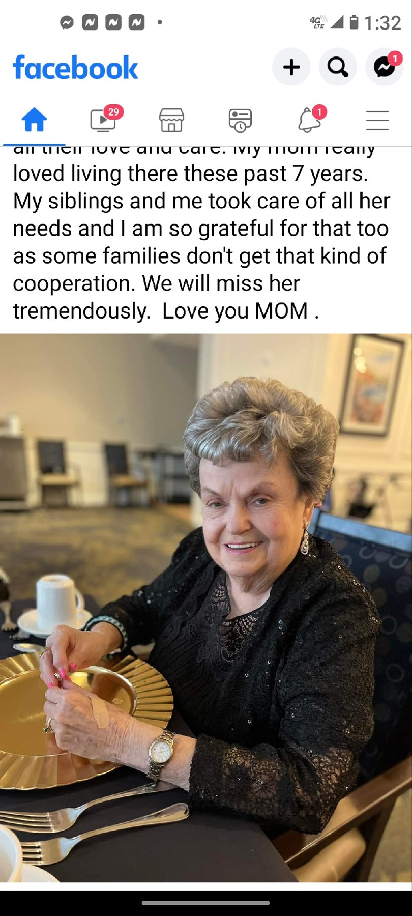 Obituary of Mary Louise Prew