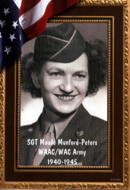 Obituary of Maude Munford Munford Peters