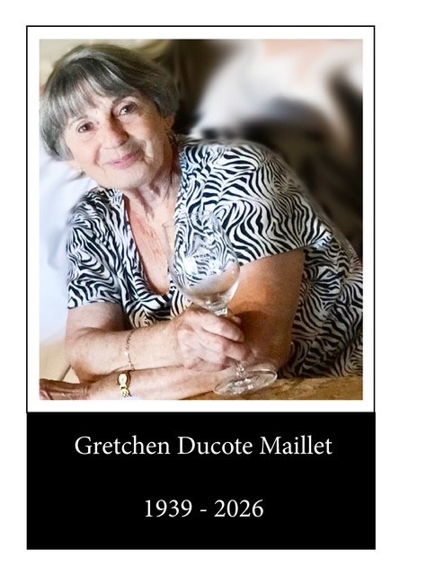 Obituary of Gretchen Ducote Maillet