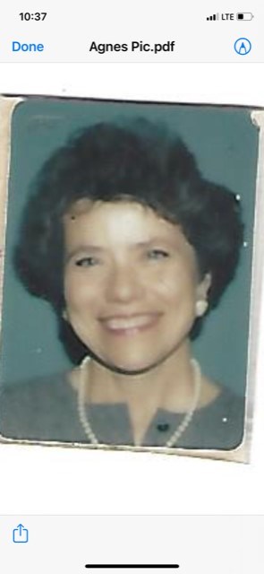 Obituary of Agnes  Pearson Smith Fitzgerald