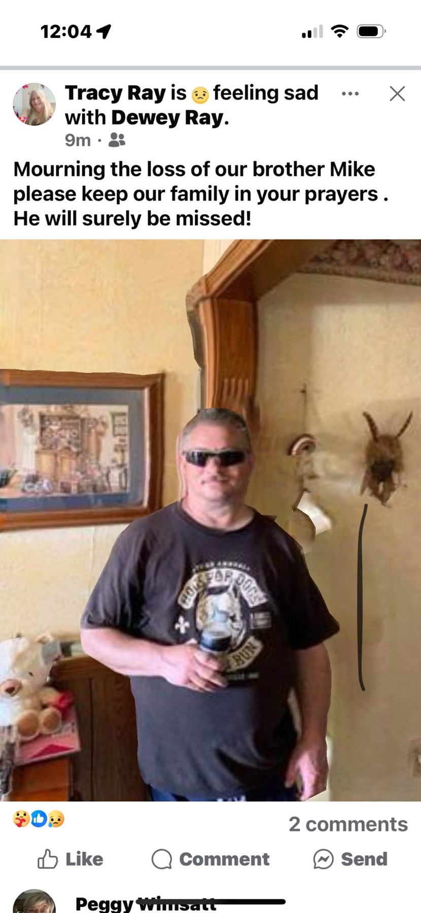 Avis de décès de Michael Wayne Brauner