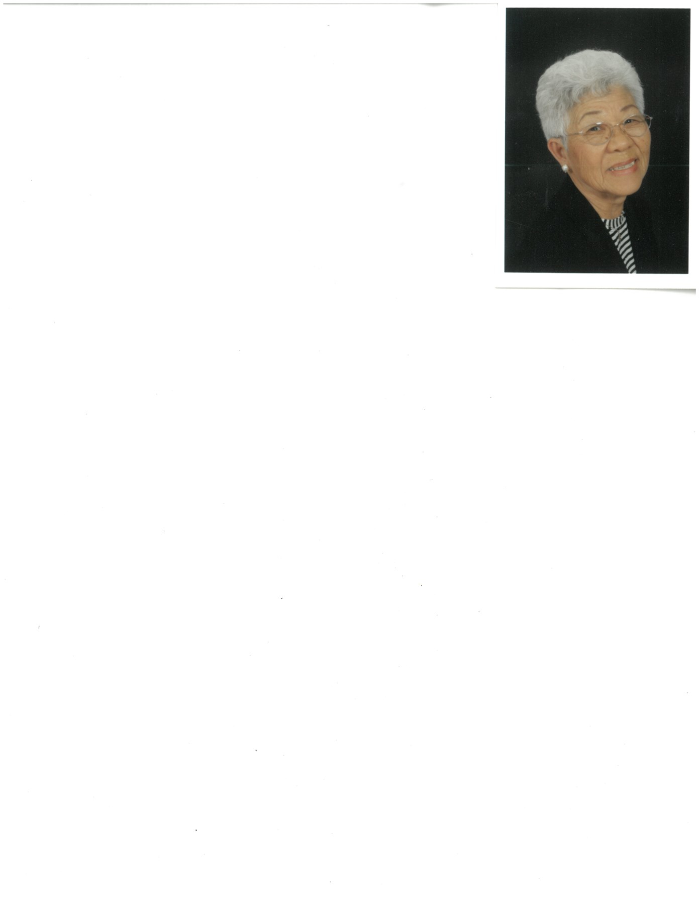 Obituario de Miyoko Hashiguchi