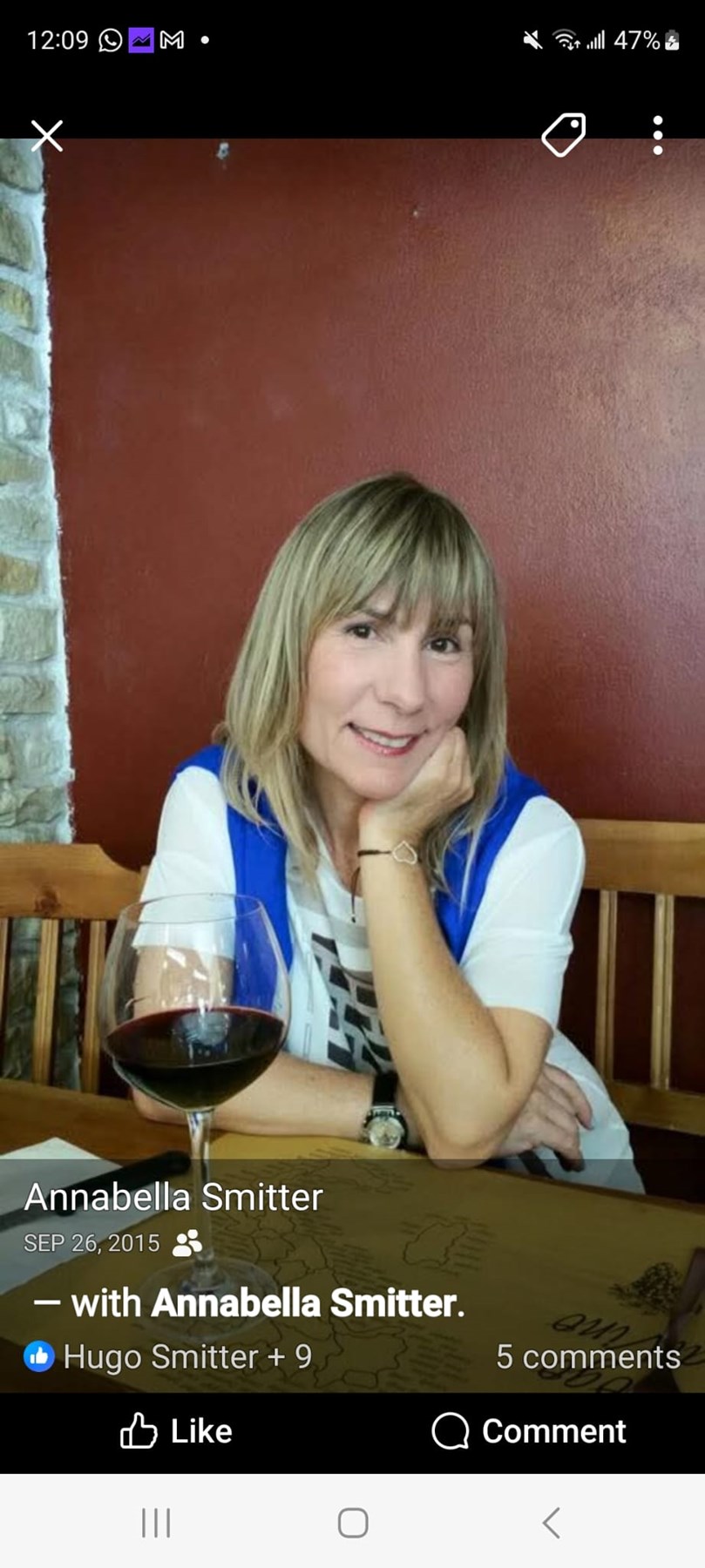 Obituary of Annabella Rosa Smitter Sayago