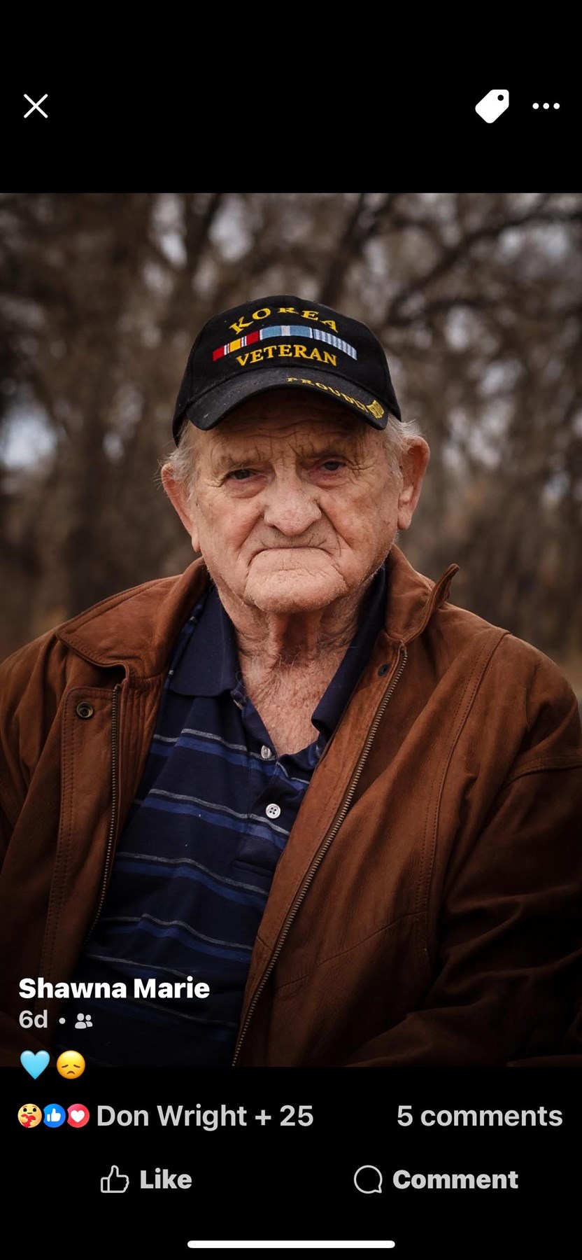 Avis de décès de Donald Marvin Wright