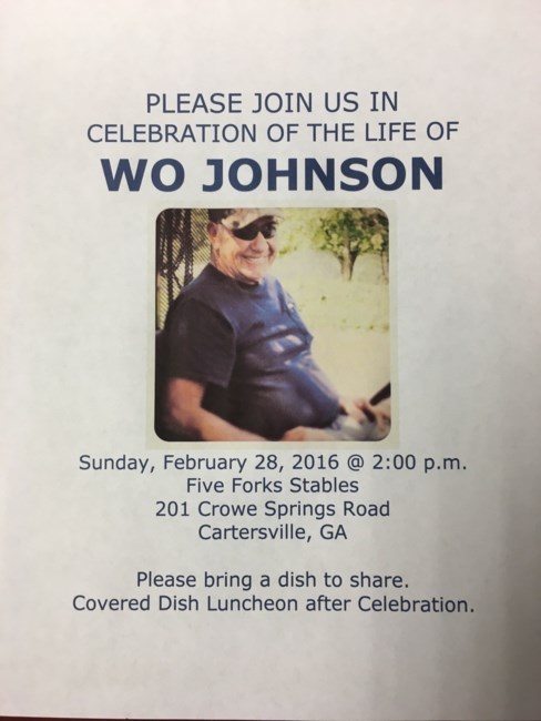 Obituary of William O Johnson