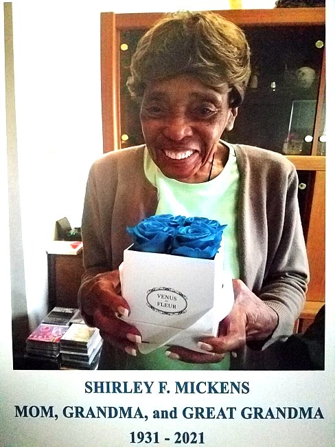 Obituary of Shirley Mickens