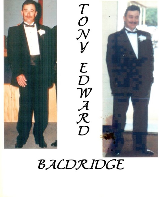 Avis de décès de Mr. Tony Edward Baldridge