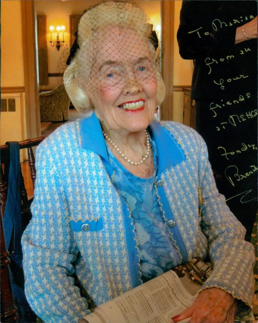 Obituary of Marian Adams