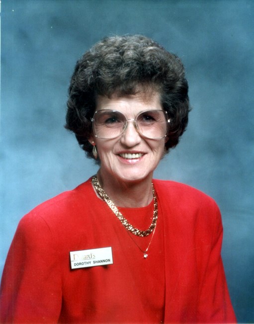 Obituary of Dorothy "Dot"   Shannon