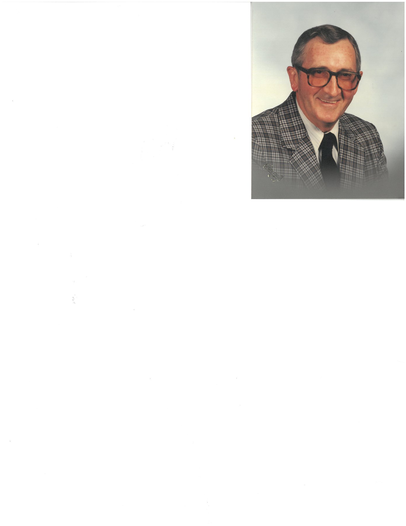 Obituary of Edward "Pop" Norris Robertson