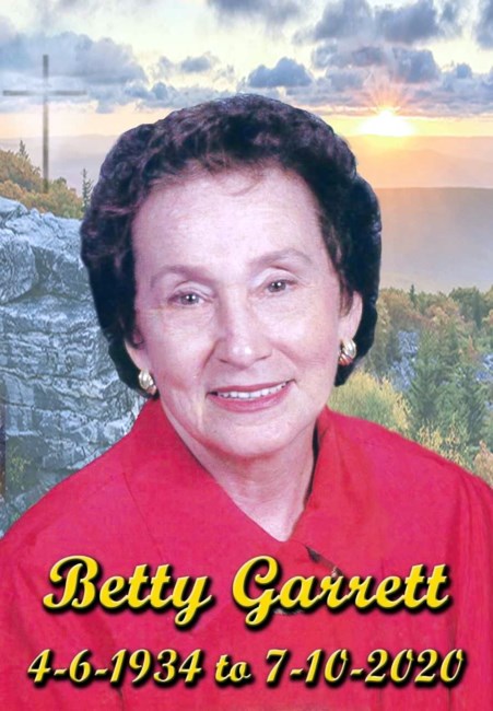 Obituary of Betty A. Garrett