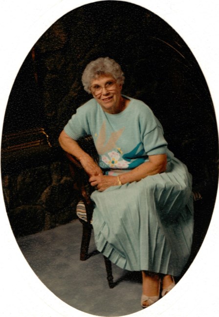 Obituary of Pearl Alma Croft Self