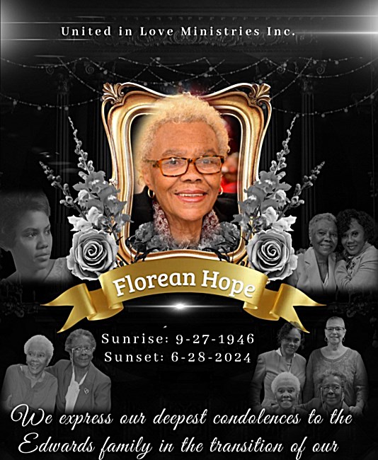 Obituary of Florean Hope