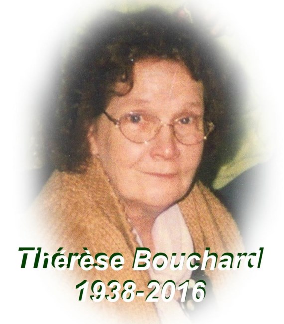 Obituary of Thérèse Bouchard