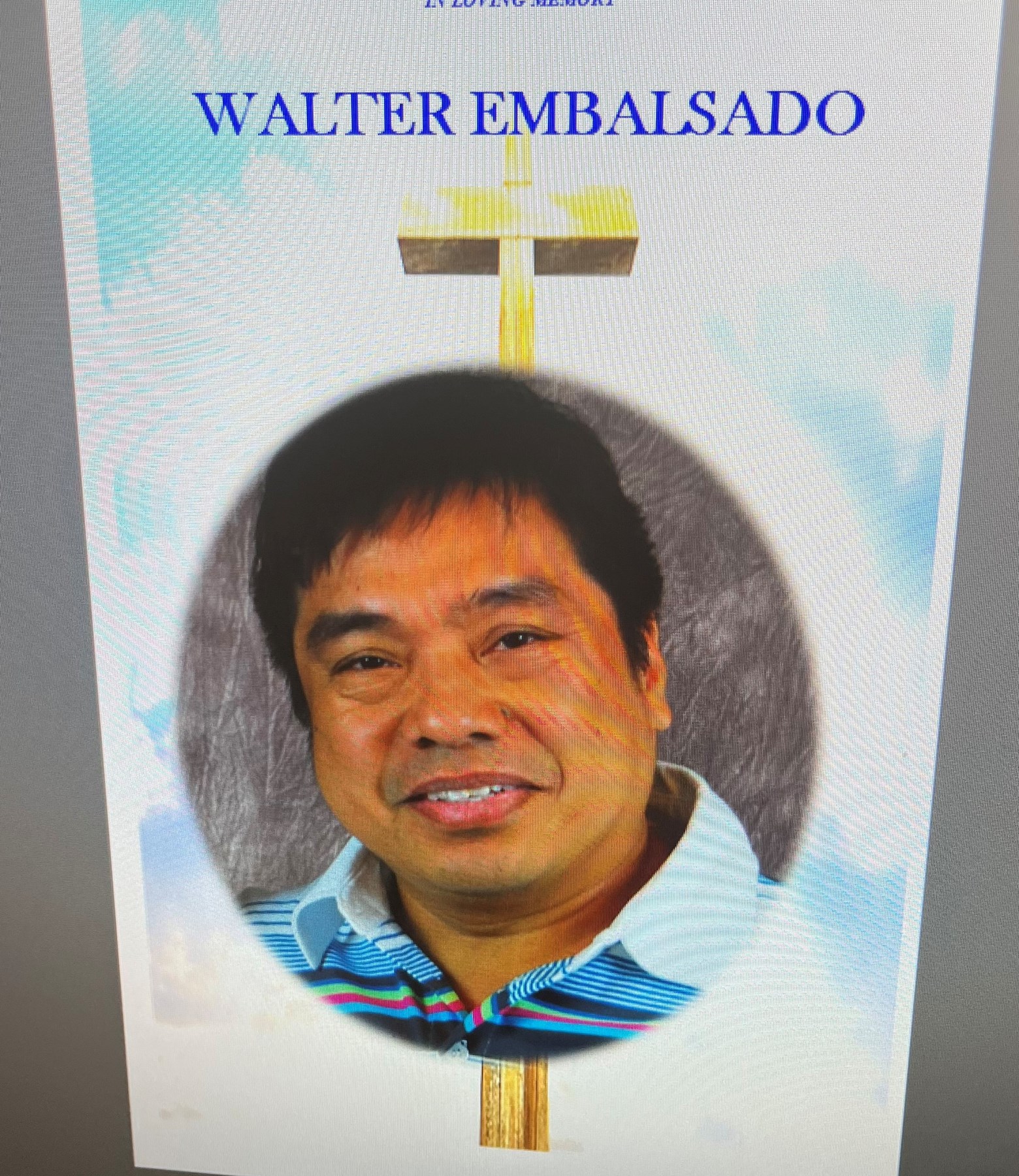Obituario de Walter Campugan Embalsado