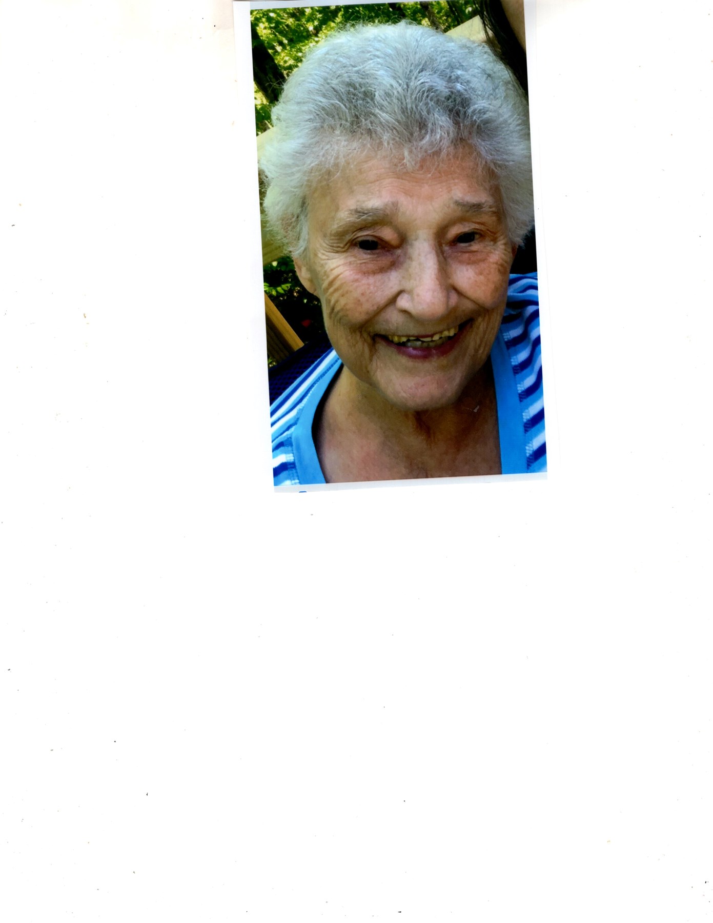 Obituary of Theresa Irene Rochette