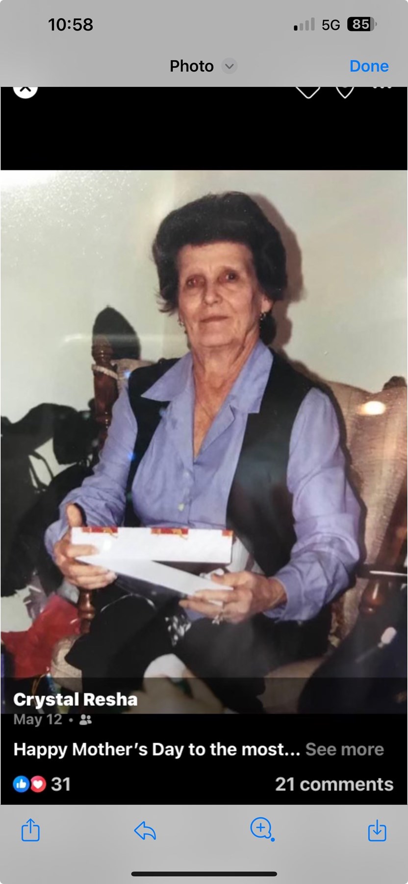Obituary of Betty Jo Resha