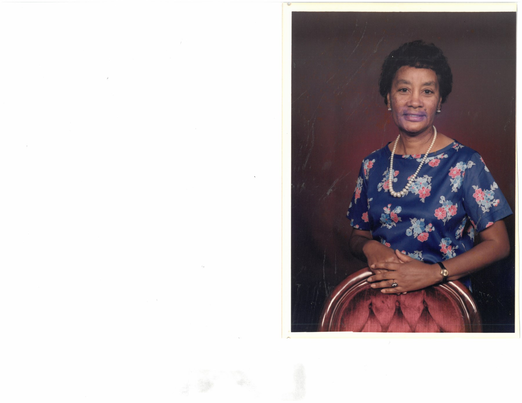 Obituary of Gertrude Harris