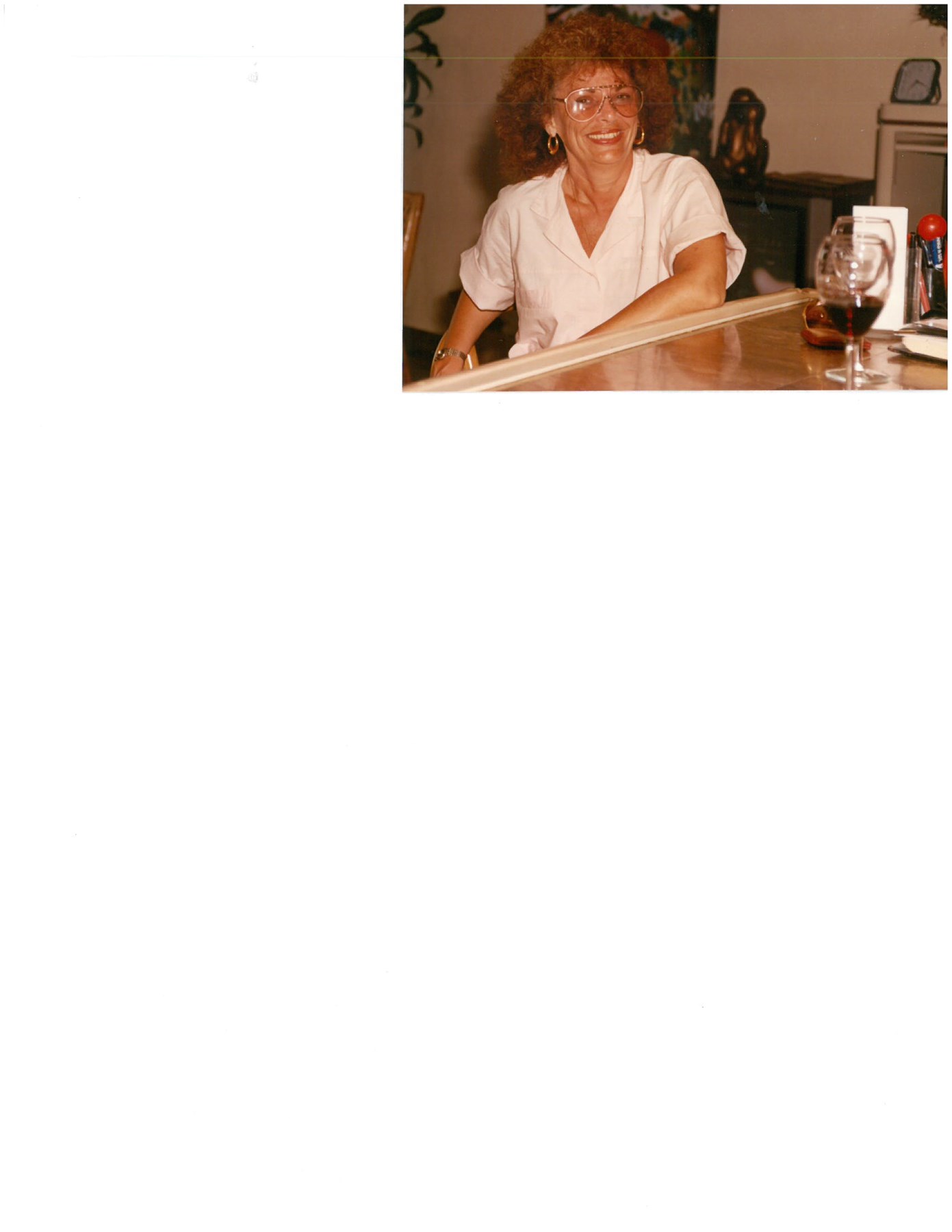 Obituary of Roberta Greenberg