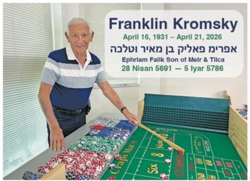 Obituary of Franklin Kromsky