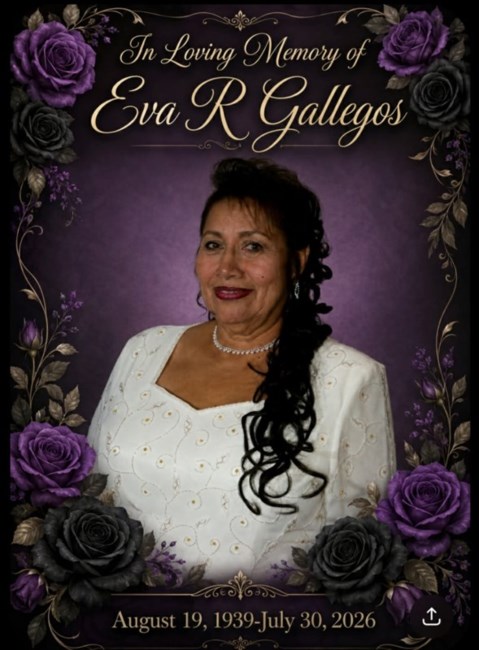 Obituary of Eva R Gallegos
