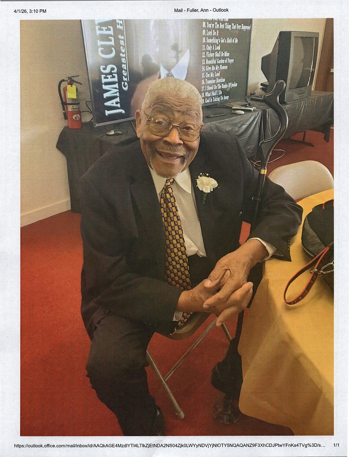 Obituary of Clarence Fortenberry