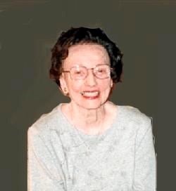 Obituary of Edith Knies Woodward