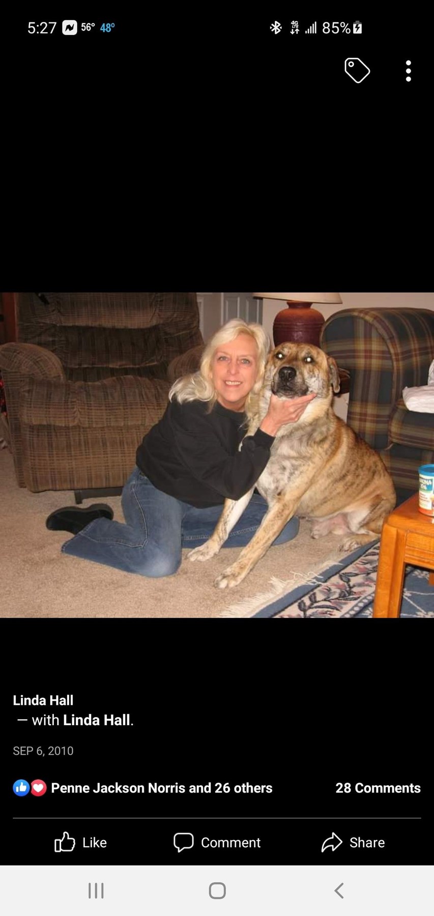 Avis de décès de Linda Hall