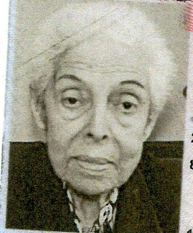 Obituary of Josefa Sarmiento Iglesias