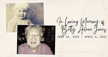 Obituary of Betty Arlene Jones