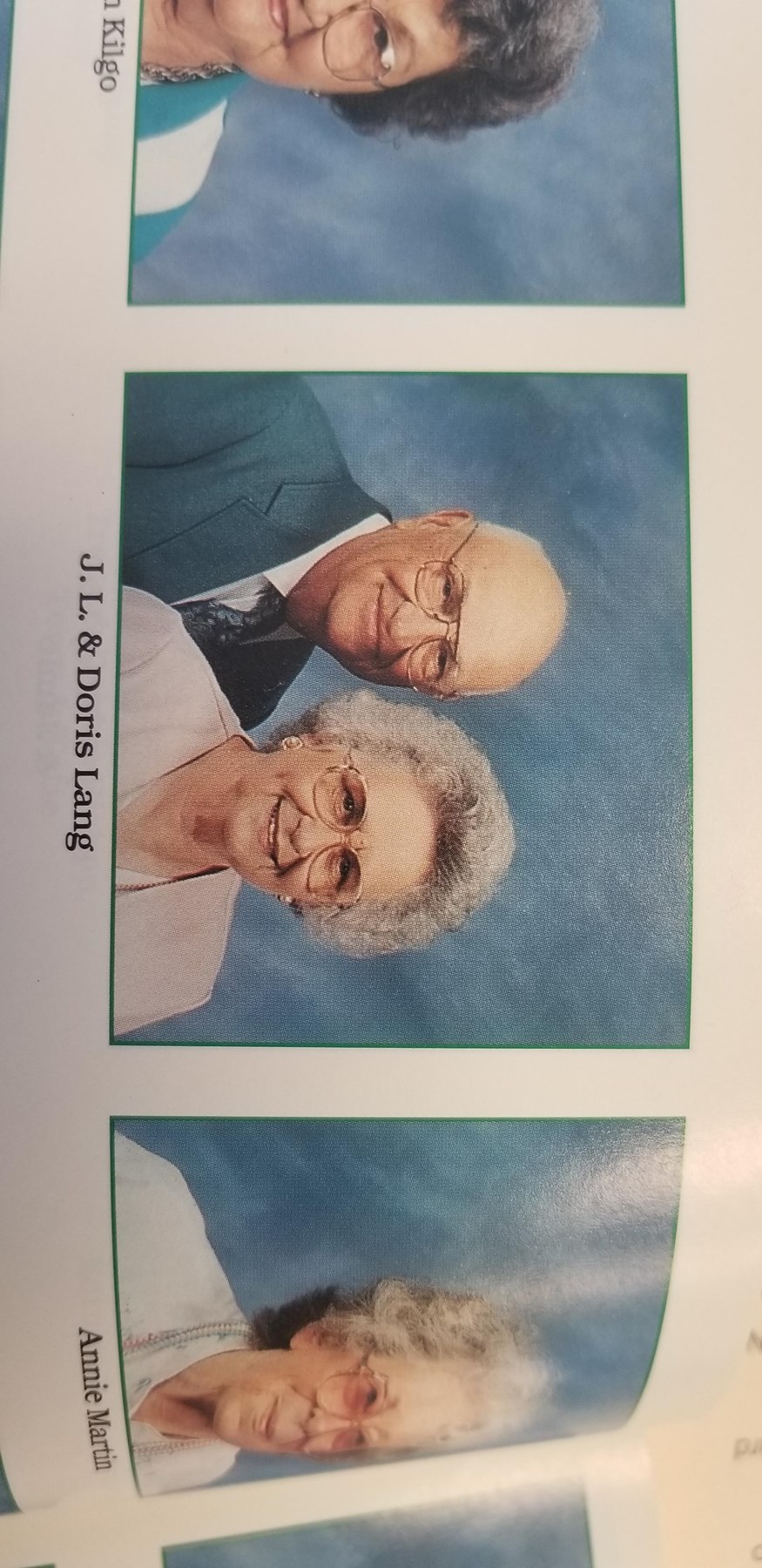 Obituary of Doris Lang