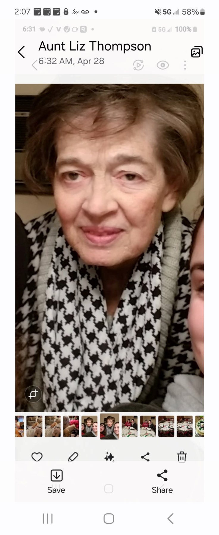 Obituary of Elizabeth Thompson