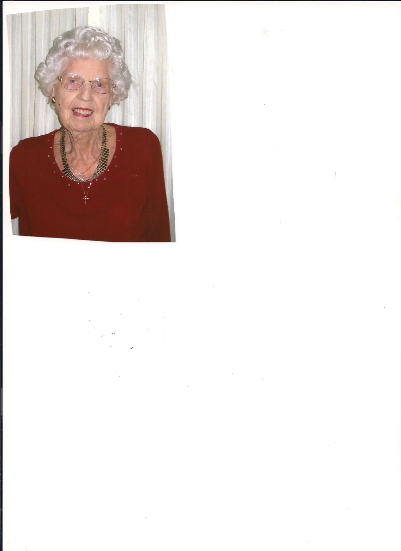 Obituary of Dorothy G Benjamin