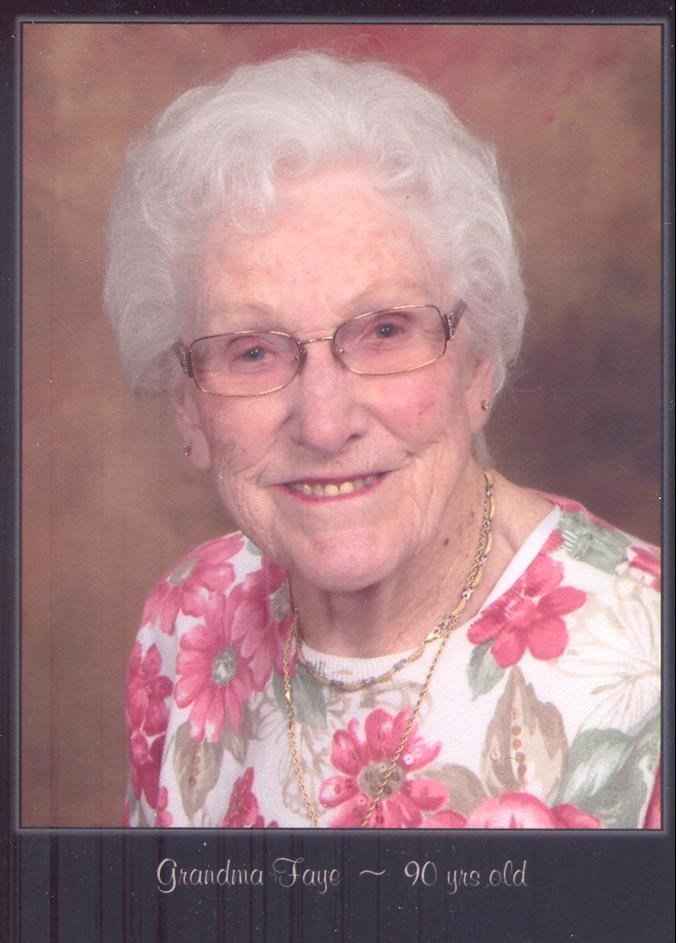 Obituary of Faye Schultz