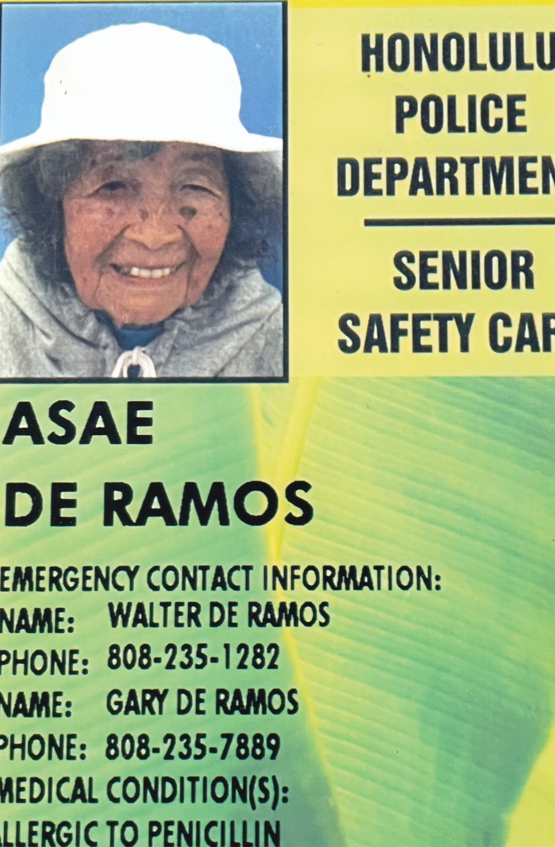 Obituary of Asae De Ramos