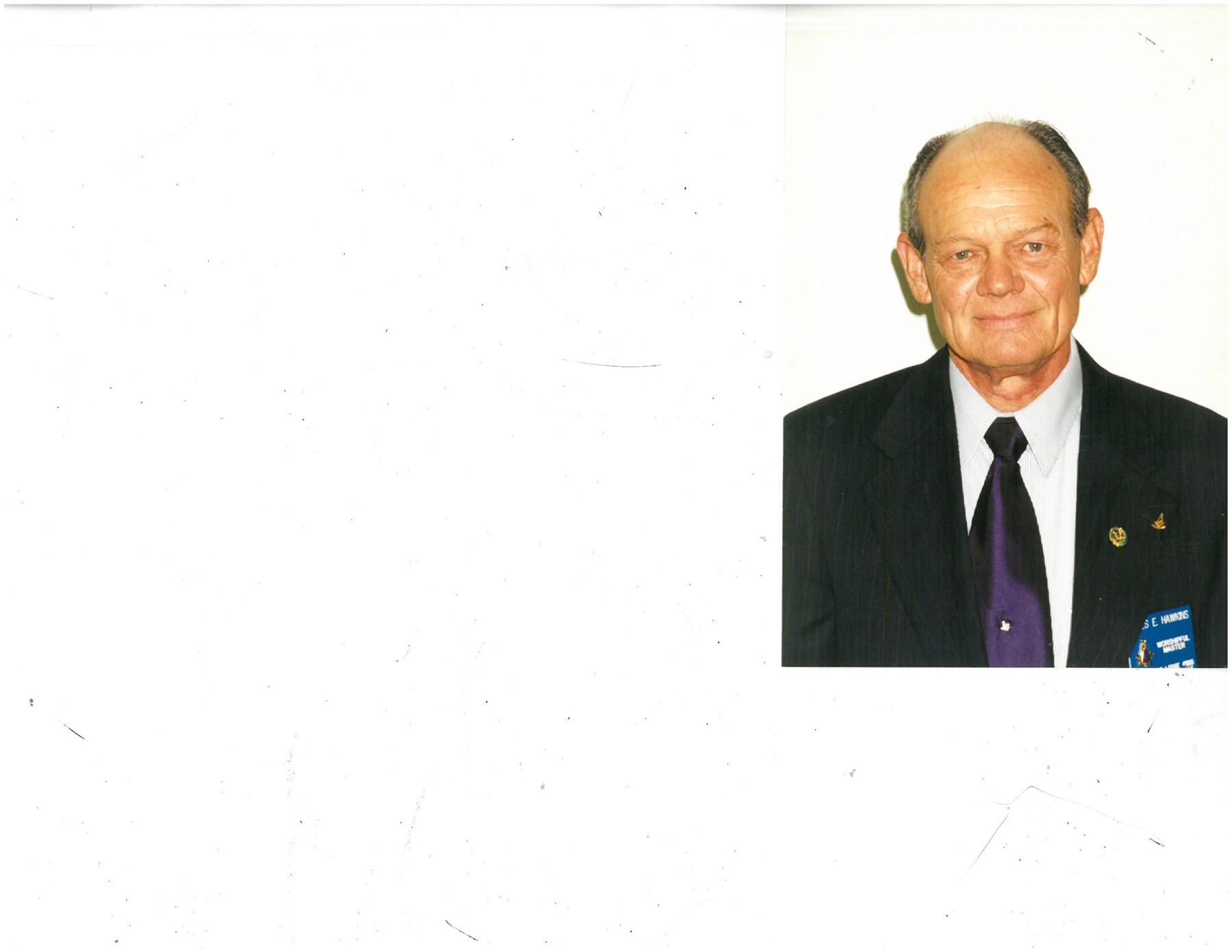 Obituary of James Evans Hawkins