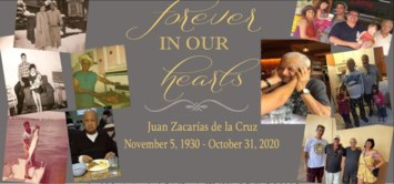 Obituary of Juan Zacaria De la Cruz