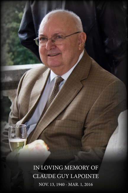 Obituary of Claude Guy Lapointe