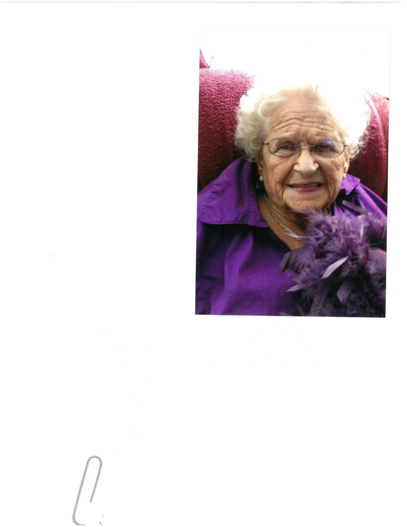 Obituary of Ruth Elaine Berg Witte