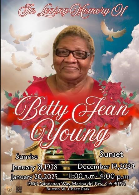 Obituary of Betty Jean Young
