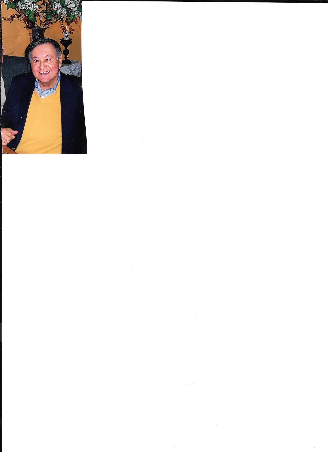 Obituary of Mr. Richard Tirre