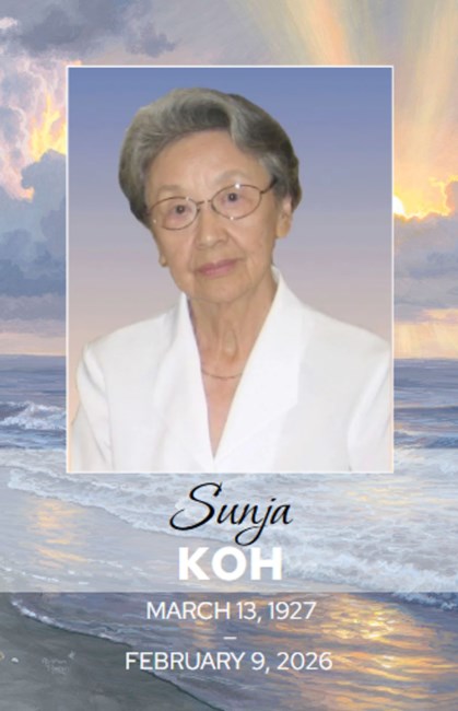 Obituario de Sunja Koh