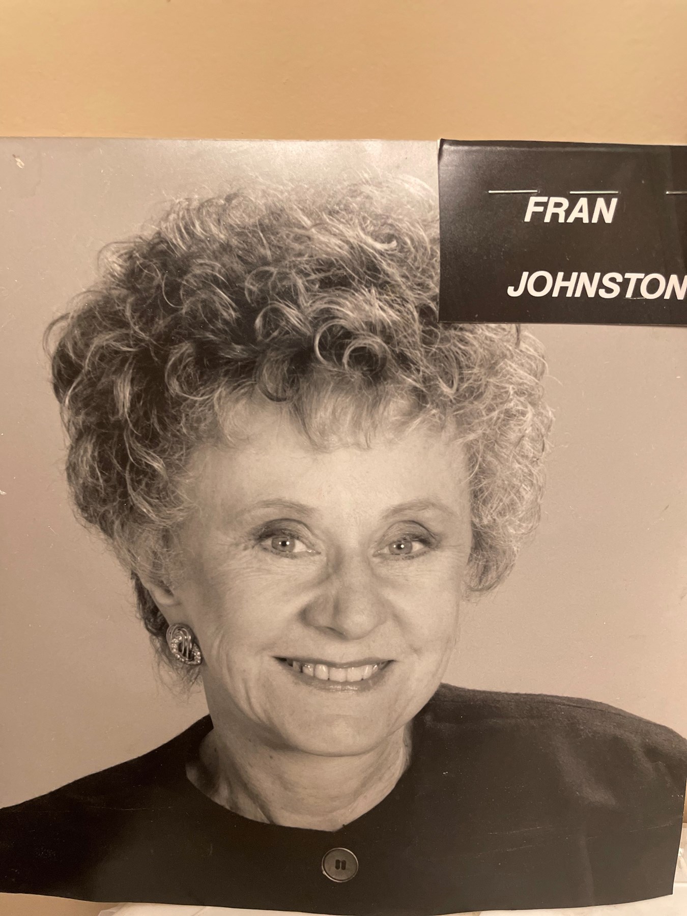 Obituary of Frances "Fran" Ann Johnston