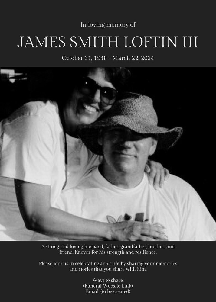 Obituary of James Smith Loftin