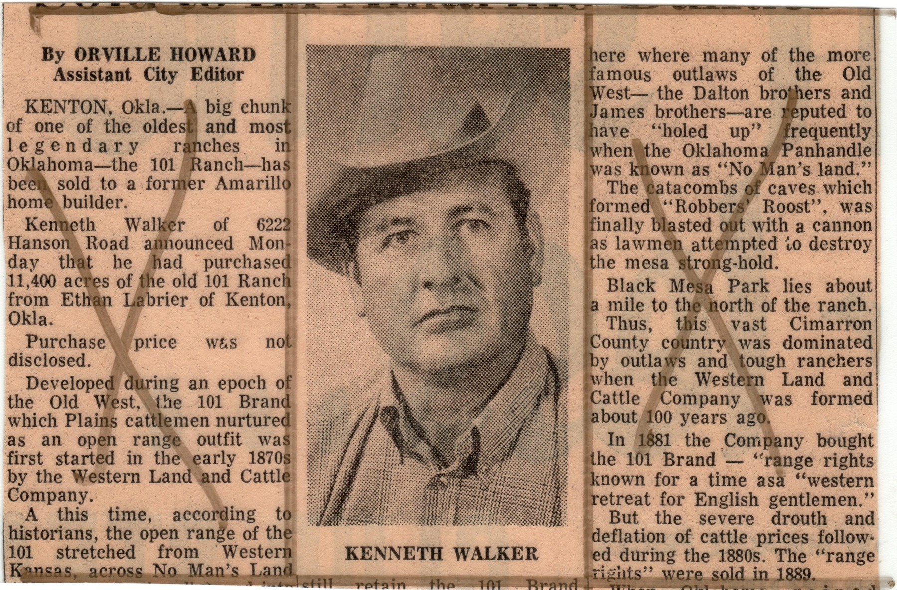 Obituario de Kenneth E. Walker