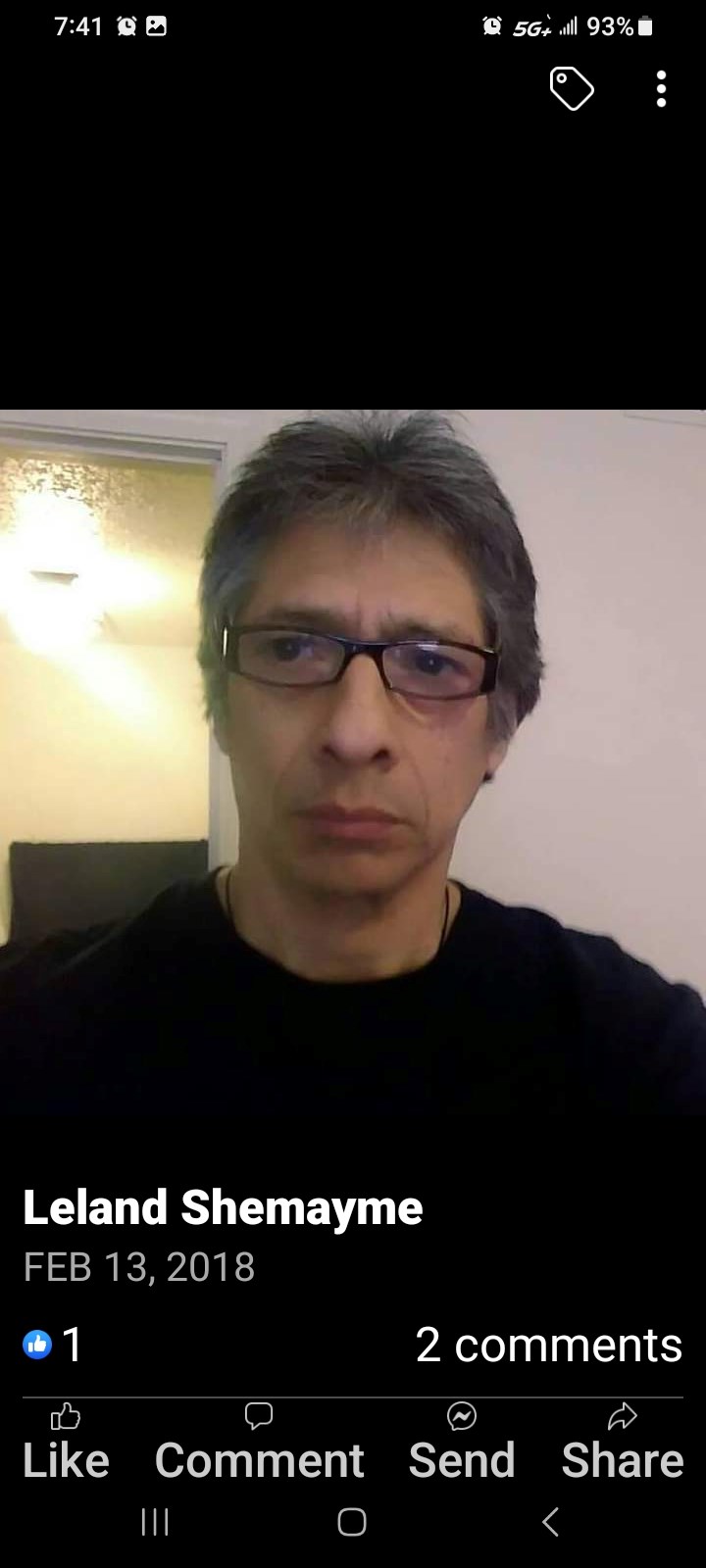 Obituary of Leland Malcolm Shemayme Sr.